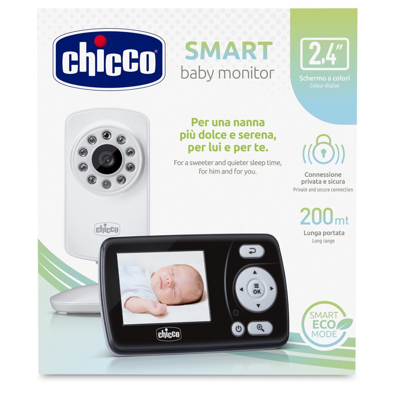 Vigilabebés vídeo Baby monitor SMART Chicco